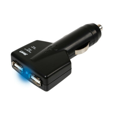 Priza dubla USB la bricheta 12/24V - 1000mA LAM390