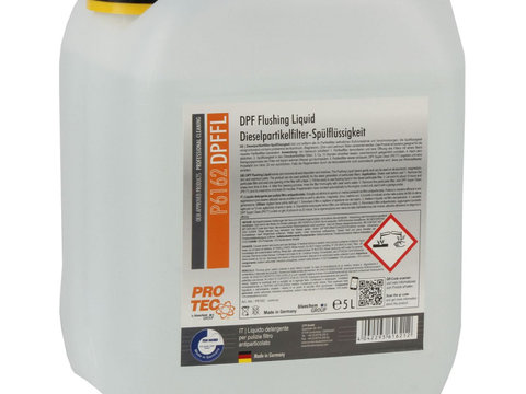 Pro Tec Dpf Flushing Liquid Solutie Curatare Filtru De Particule Auto 5L PRO6162