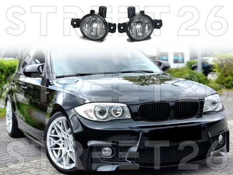 Proiectoare Ceata Lumini compatibil cu BMW Seria 1 E81 E82 E87 E88 (04-11) X3 E83 (04-10) X5 E70 (2007-2010)