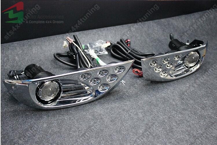 PROIECTOARE CU LED DRL TOYOTA LAND CRUISER PRADO F