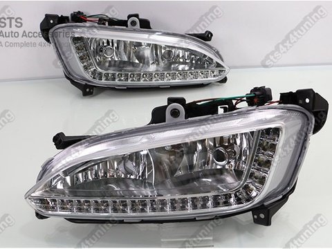 PROIECTOARE CU LUMINI DE ZI DRL HYUNDAI Santa fe 2013-2017 [V1]