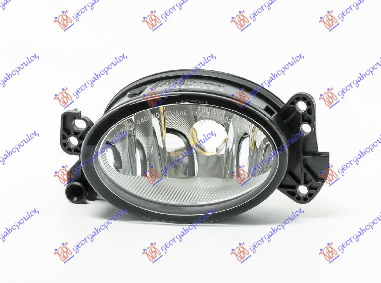 PROIECTOR 06- OVAL - MERCEDES CLC (W203) COUPE 08-11, MERCEDES, MERCEDES CLC (W203) COUPE 08-11, HYUNDAI, HYUNDAI i10 10-13, Partea frontala, Proiector, 052305102