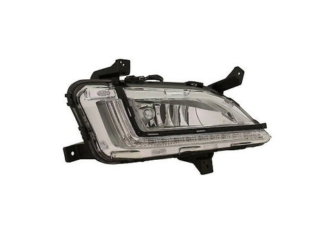 Proiector ceata cu lumini de zi HYUNDAI TUCSON (TL), 07.2018-, partea Dreapta, TYC, tip bec H8+LED,