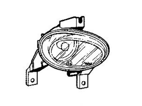 Proiector ceata OPEL TIGRA 95 VAN WEZEL 3778997