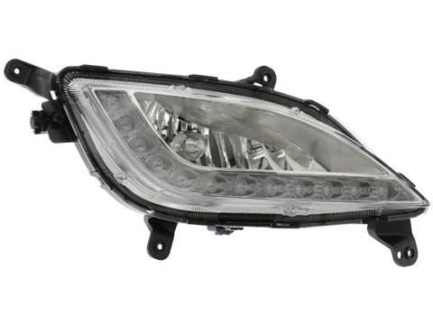 Proiector Hyundai I30 (Gd), 03.2012-03.2017, 5 Usi, Combi, partea Dreapta, Fata, cu lumina timp de zi tip LED, H8+LED, Omologare: ECE, OEM/OES