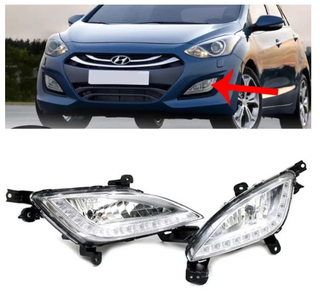 Proiector Proiectoare DRL Lumina Lumini De Zi Hyundai i30 2012-2016