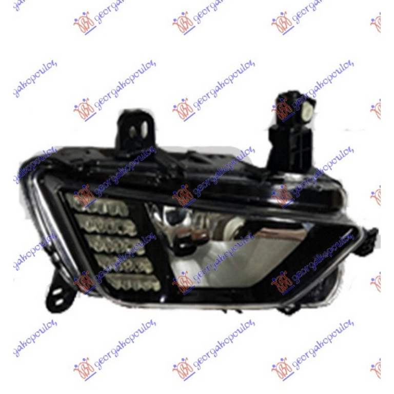 PROIECTOR VW POLO 6C 2017-> Proiector cu lampa pozitie LED stanga PIESA NOUA ANI 2017 2018 2019 2020 2021