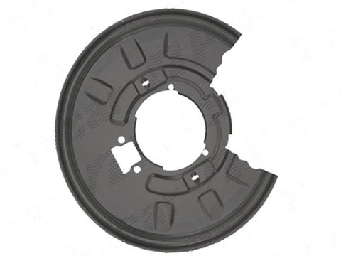 Protectie stropire disc frana Bmw Seria 3 (E46), Sedan/Combi, 06.1998-06.2005, Seria 3 (E46/5), Compact, 03.2000-12.2004, Spate, Stanga, metal