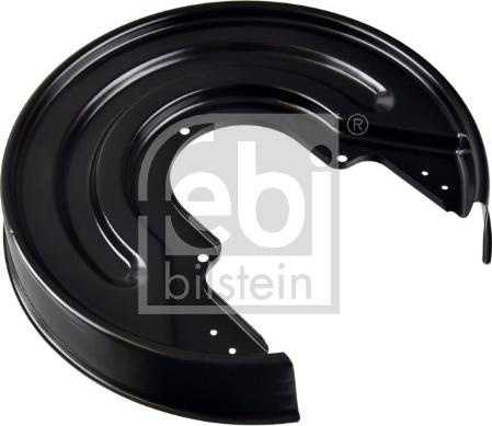 Protectie stropire.disc frana Brake disc cover rear L-R SEAT ALHAMBRA VW CALIFORNIA T4 CAMPER SHARAN TRANSPORTER IV 1.8-2. Febi Bilstein 178425