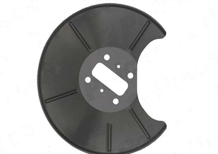 Protectie stropire disc frana Ford Focus, 09.1998-11.2004 , Focus 2 (Da), 11.2004-01.2008, Spate, Stanga, metal