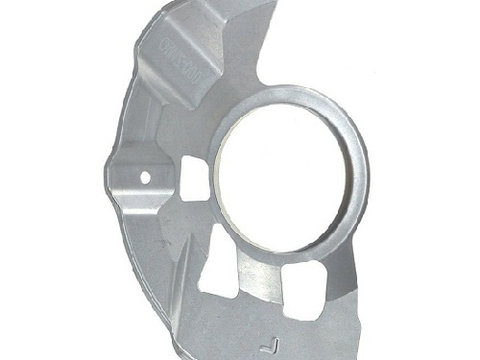 Protectie stropire disc frana Mazda 6 (Gg/Gy), 06.2002-11.2007, fata, Dreapta, metal
