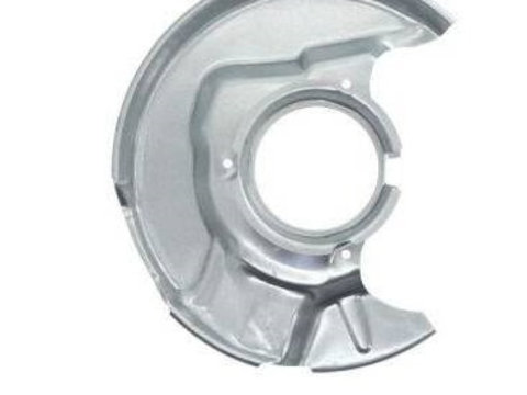 Protectie stropire disc frana Toyota Corolla (E10), 06.1991-08.1998 , Corolla (E11), 04.1997-01.2000, fata, Dreapta, metal