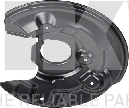 Protectie stropire,disc frana VW EOS (1F7, 1F8), Сabrioletă, 03.2006 - 08.2015 NK 234782