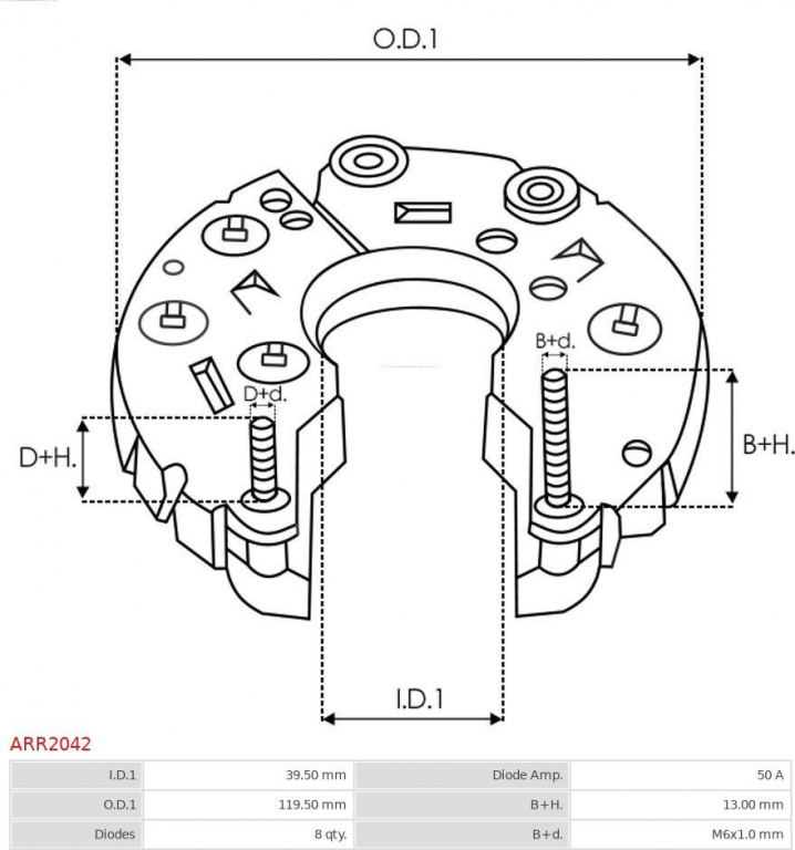 Punte diode AS-PL ARR2042