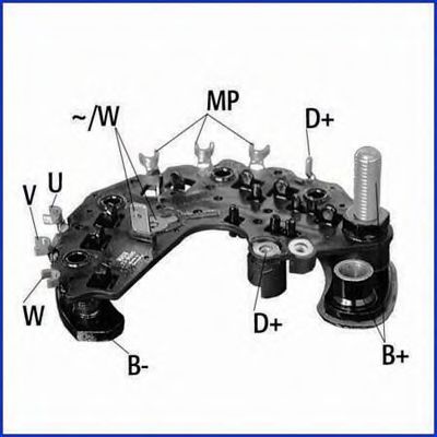 Punte diode SEAT CORDOBA (6K1, 6K2) (1993 - 1999) HITACHI 139695