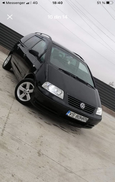 Punte spate Volkswagen VW Sharan [2th facelift] [2003 - 2010] Minivan 1.9 TDI 4Motion MT (115 hp) volan stanga ⭐⭐⭐⭐⭐