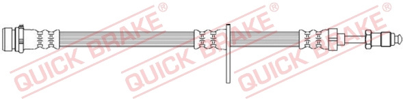 QUICK BRAKE Furtun frana 32.701 se potriveste la FORD TRANSIT CONNECT microbus 2013 2014 2015 2016 2017 2018 2019 2020 2021 2022 2023