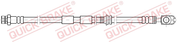 QUICK BRAKE Furtun frana 58.897X model VW TIGUAN (AD1, AX1) 2016 2017 2018 2019 2020 2021 2022 2023 2024 2025
