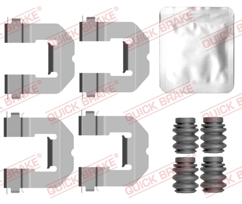 QUICK BRAKE Set accesorii, placute frana 109-0162 model BMW 3 Touring (G21, G81) 2019 2020 2021 2022 2023 2024 2025