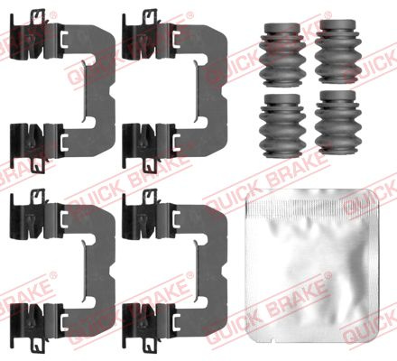 QUICK BRAKE Set accesorii, placute frana 109-0188 