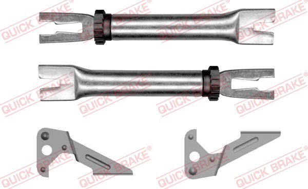 QUICK BRAKE Set pentru reglare ulterioara, frana tambur 10253029 la SEAT IBIZA V (KJ1, KJG) 2017 2018 2019 2020 2021 2022 2023