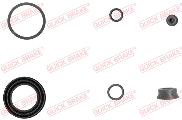 QUICK BRAKE Set reparatie, etrier 114-0030 compatibil cu SMART FORFOUR (454) 2004 2005 2006