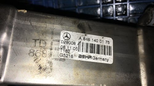 Răcitor gaze Mercedes E Class 2.2 cod A