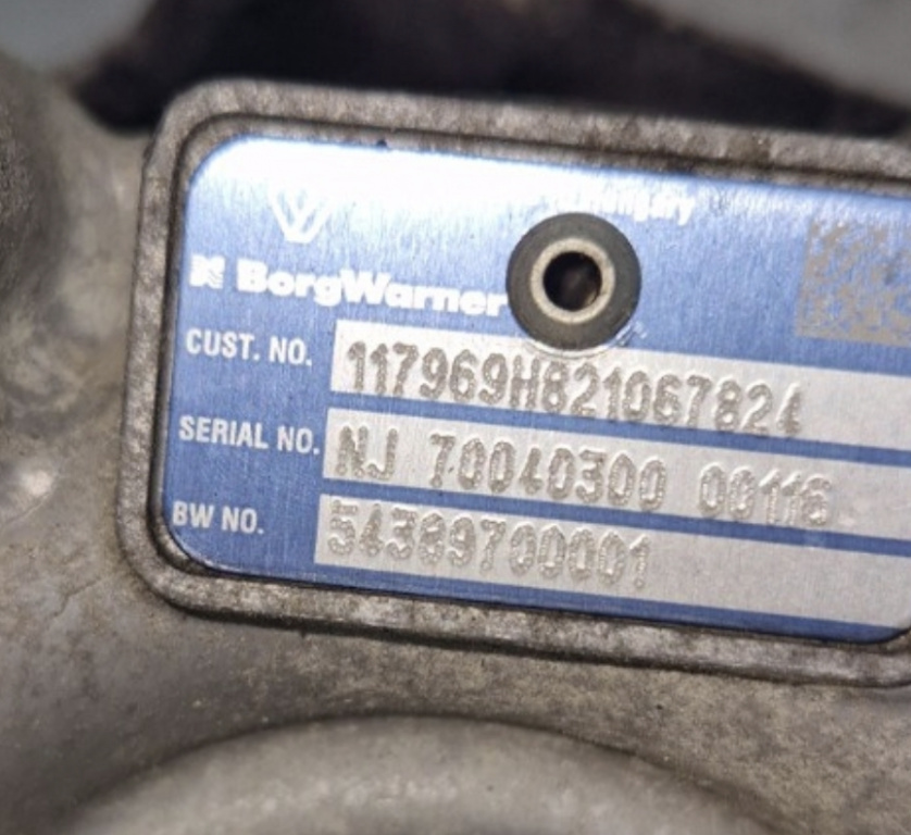 R9M 2010-2019 cod 54389700001 Turbina Re