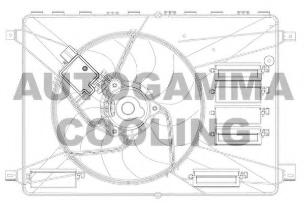 Racire GA200913 AUTOGAMMA pentru Ford Mondeo Ford Kuga Ford S-max Ford Galaxy