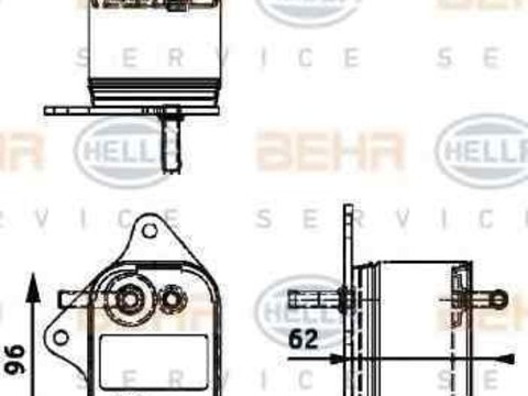 Racitor combustibil MERCEDES-BENZ C-CLASS W202 HELLA 8MK 376 745-011