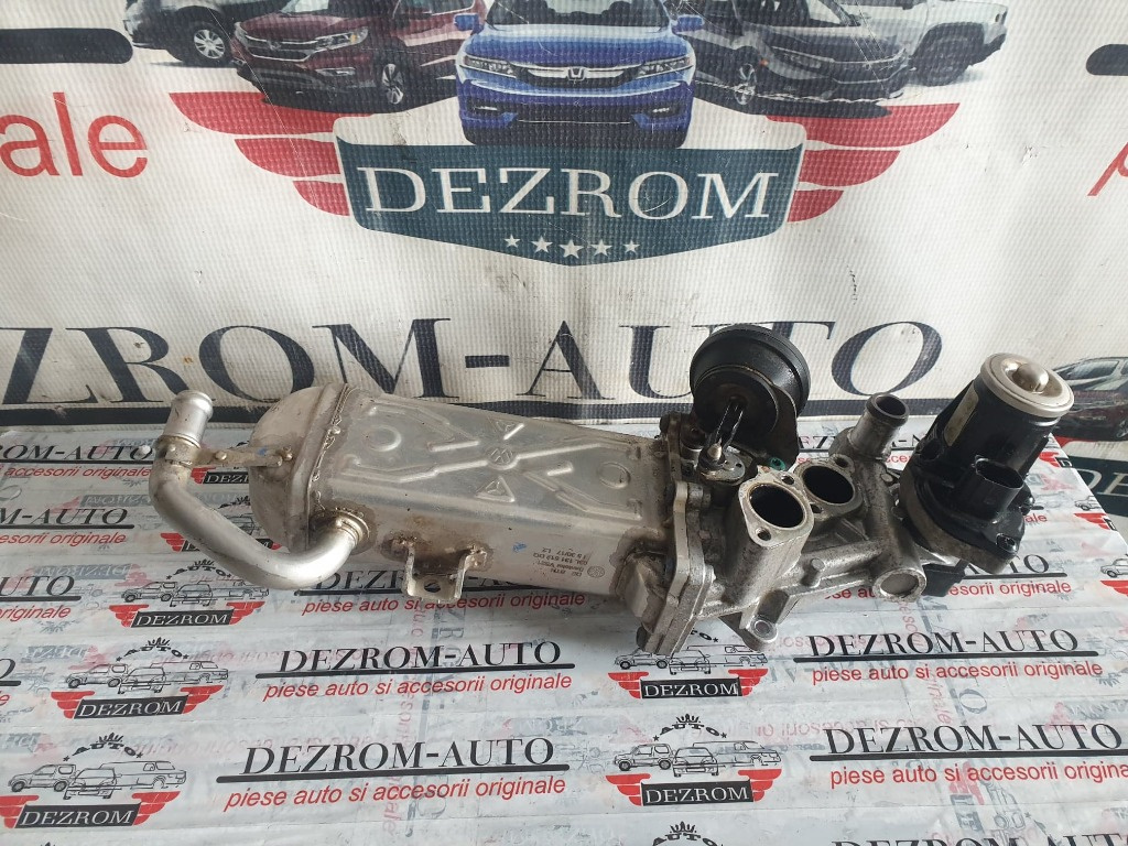 Racitor gaze cu EGR VW Tiguan I (5N) 2.0 TDI 140 cai motor CFFB cod piesa : 03L131512DQ