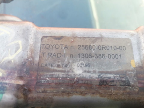 Racitor gaze EGR Toyota 2.2 d4d 2AD FTV 2AD FHV cod 25680 0r010 Corolla Avensis RAV 4