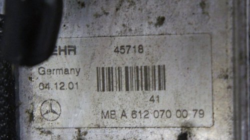 Racitor motorina Mercedes clk c209 A6120