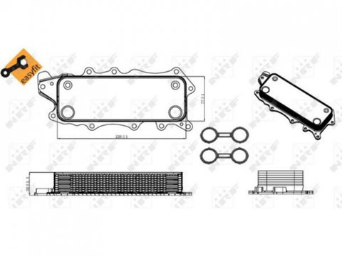 Racitor ulei Chrysler 300 C (LX) 2004-2016 #3 6421800165