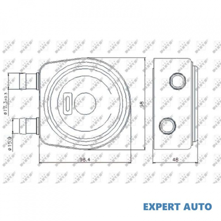 Racitor ulei Renault MEGANE Scenic (JA0/1_) 1996-2001 #8 07094003
