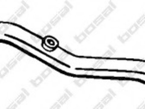 Racord evacuare 852-455 BOSAL pentru Opel Zafira Opel Astra