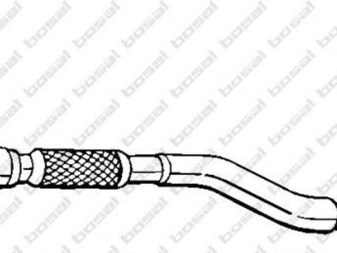 Racord evacuare DAEWOO NUBIRA Break (KLAJ), DAEWOO NUBIRA limuzina (KLAJ) - BOSAL 823-263