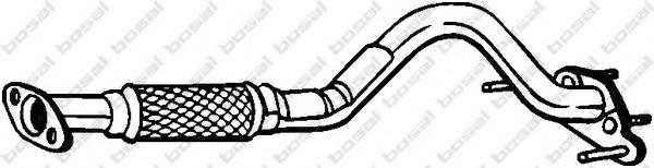 Racord evacuare # Hyundai Getz 2005 2006 2007 2008 2009 2010 # 750 133 # BOSAL