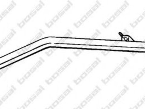 Racord evacuare MAZDA 6 Station Wagon (GY) (2002 - 2007) BOSAL 850-039 piesa NOUA