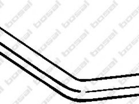 Racord evacuare NISSAN QASHQAI / QASHQAI +2 (J10, JJ10) (2007 - 2016) BOSAL 750-207