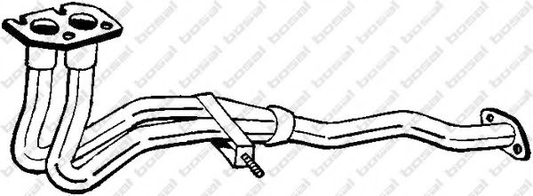 Racord evacuare OPEL VECTRA A (86_, 87_) (1988 - 1995) BOSAL 789-133