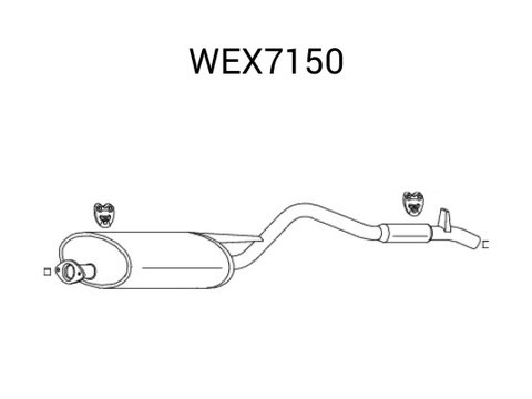 Racord evacuare QWP WEX7150