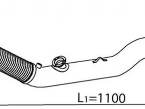 Racord evacuare RENAULT TRUCKS Midlum DINEX 82229 PieseDeTop