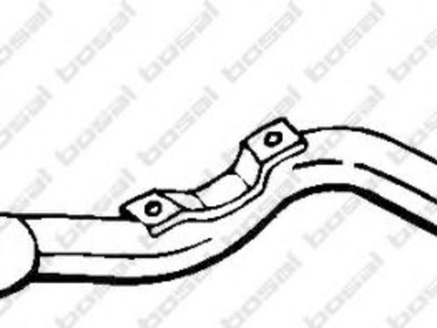 Racord evacuare TOYOTA COROLLA Wagon (E11) (1997 - 2001) BOSAL 787-001 piesa NOUA