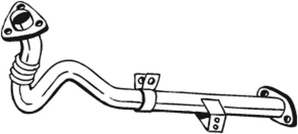 RACORD EVACUARE ~ TOYOTA LAND CRUISER (_J7_) 2.4 TD (LJ70) 90cp 1990 1991 1992 1993 ~ BOS770-587 ~ BOSAL