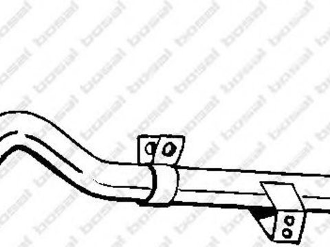 Racord evacuare TOYOTA LAND CRUISER (PZJ7_, KZJ7_, HZJ7_, BJ7_, LJ7_, RJ7_) (1984 - 2016) BOSAL 770-587