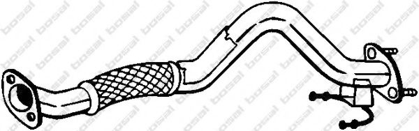 Racord evacuare VW GOLF 6 (5K1) (2008 - 2013) BOSAL 750-213