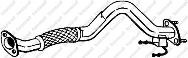 Racord evacuare # Vw Vento 2011 2012 2013 2014 2015 2016 2017 2018 2019 2020 2021 2022 2023 2024 2025 # 750 169 # BOSAL