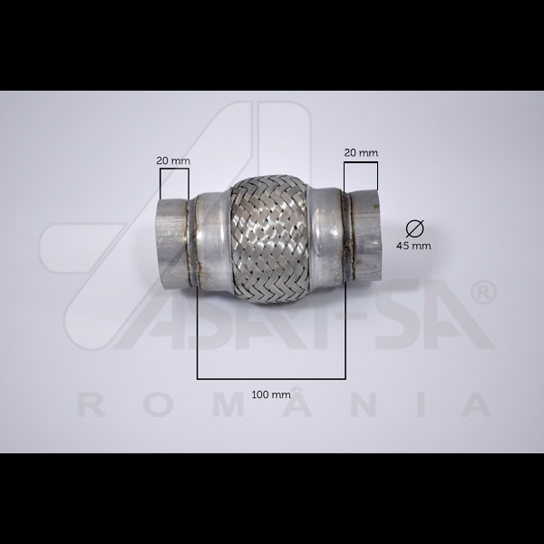 RACORD FLEXIBIL 45x100 MM OPEL / VAUXHALL