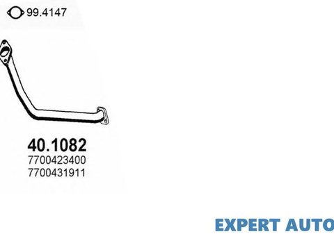 Racord flexibil Renault Espace 3 (1996-2002)[JE0_] 001 159 50 01